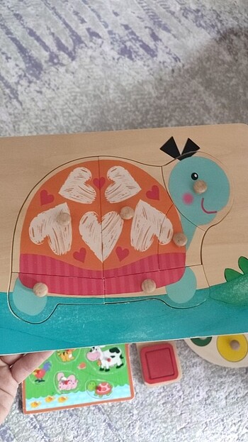 Beden Ahşap bebek puzzle'lari