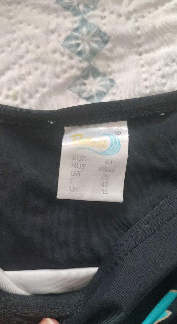 Bohem Tarzı Turkuaz Desenli İpli Bikini - Görsel 3