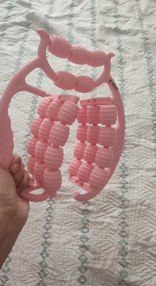 Pembe Pilates Halkası Masaj Aleti - Görsel 3