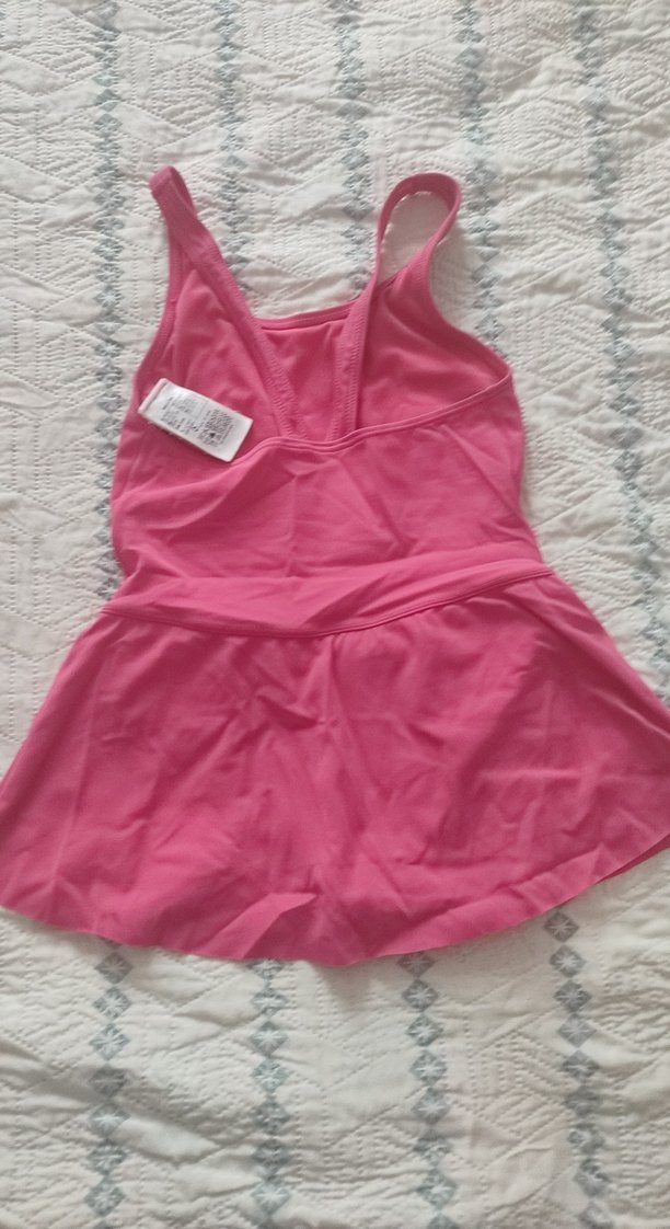 Pembe Kız çocuk Spor Mayo Elbise - Görsel 2