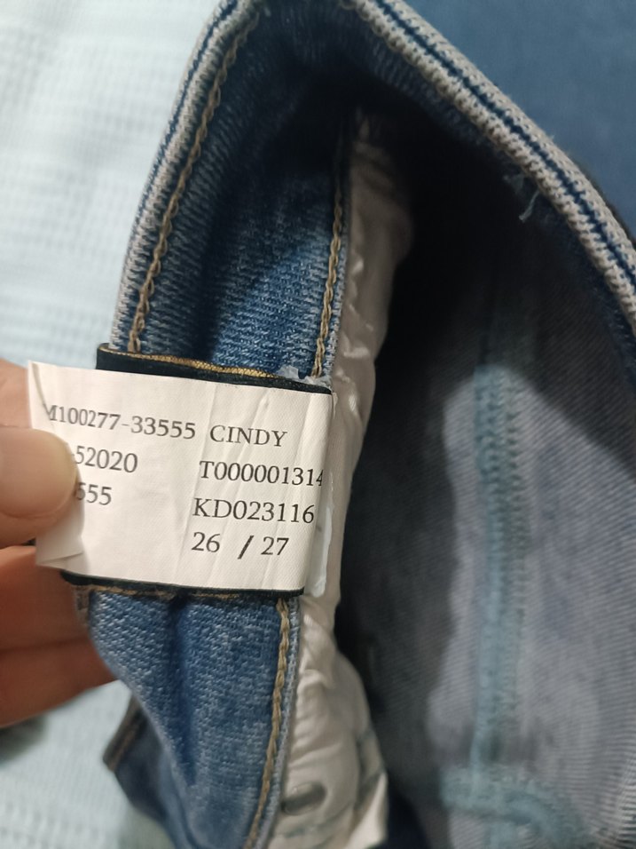 Kadın Mavi Denim Regular Fit Jean - Görsel 4