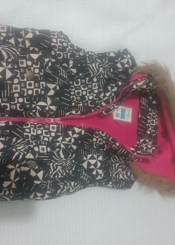 Sarı Erkek Çocuk Fermuarlı Yelek - Görsel 4