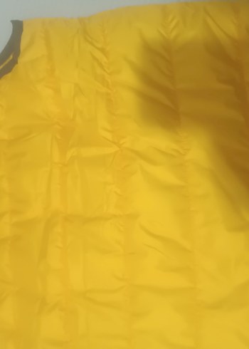 Sarı Erkek Çocuk Fermuarlı Yelek - Görsel 3