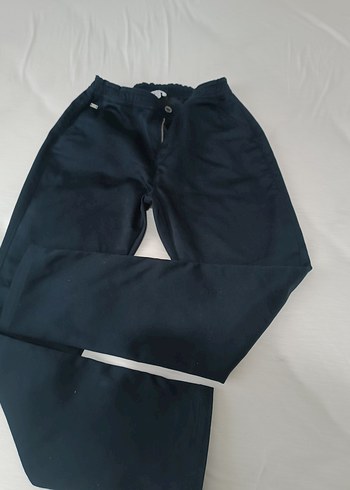 Siyah Erkek Bel Çantası Velcro Kapamalı - Görsel 5