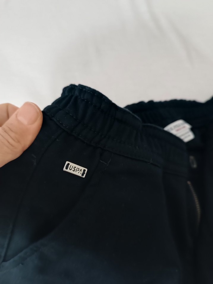 Siyah Erkek Bel Çantası Velcro Kapamalı - Görsel 4