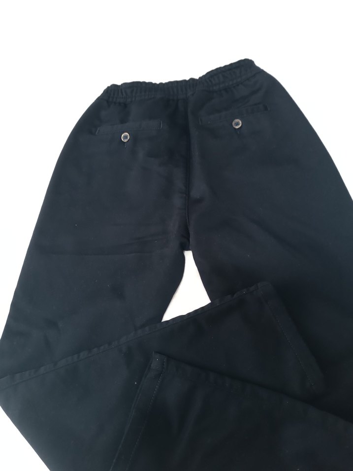 Siyah Erkek Bel Çantası Velcro Kapamalı - Görsel 2