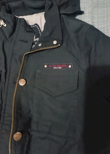 Siyah Düğmeli Erkek Mont - Görsel 3