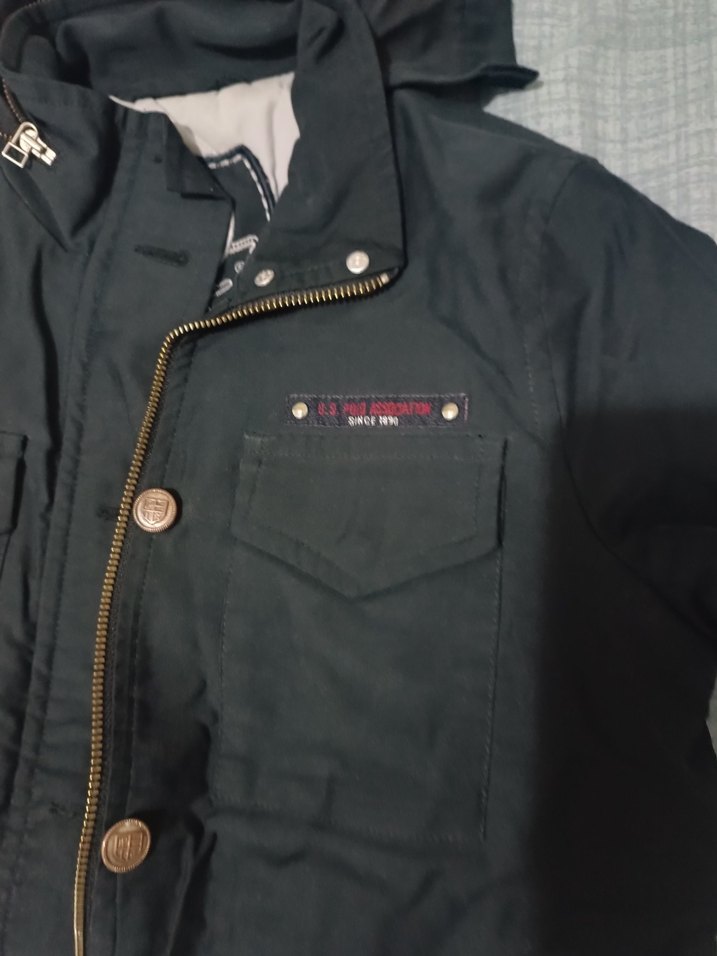 Siyah Düğmeli Erkek Mont - Görsel 3