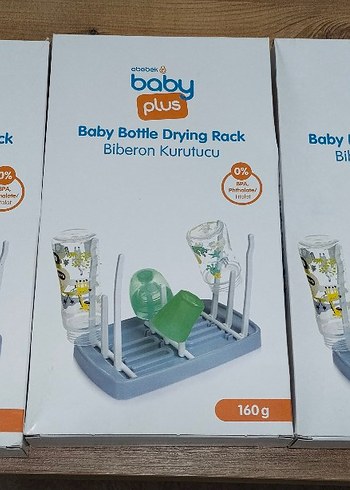 Baby Plus Biberon Kurutucu - Mavi Gri - Görsel 3