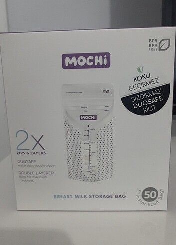 MOCHİ Süt Saklama Poşeti ve BABY MOM Göğüs Pedi - Görsel 5