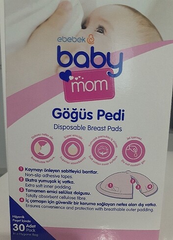 MOCHİ Süt Saklama Poşeti ve BABY MOM Göğüs Pedi - Görsel 8