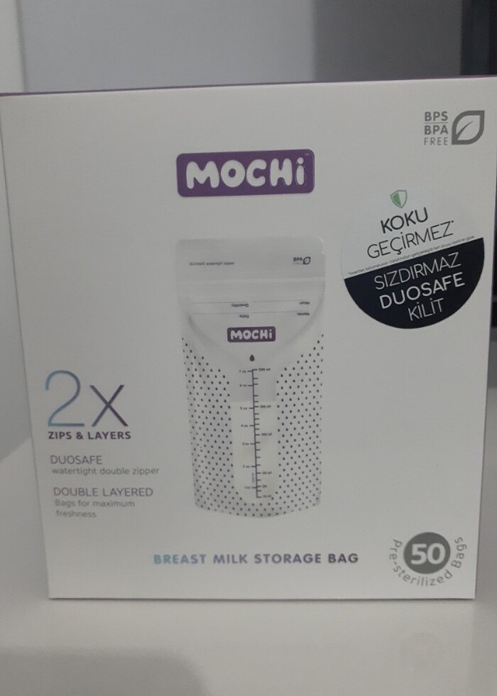 MOCHİ Süt Saklama Poşeti ve BABY MOM Göğüs Pedi - Görsel 5