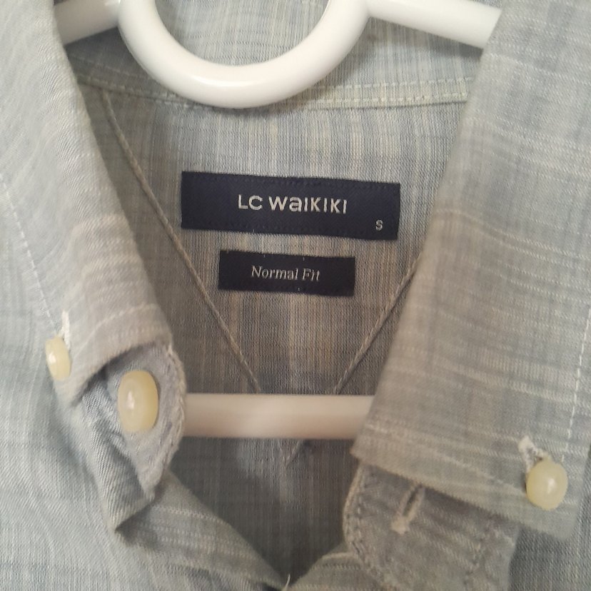 Düğmeli Uzun Kollu Erkek Gömlek - Görsel 2