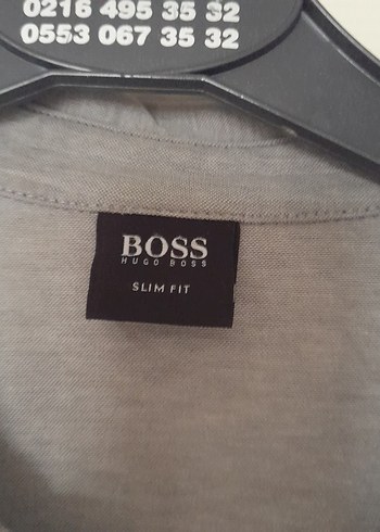 Gri Kısa Kollu Düğmeli Erkek Polo Tişört - Görsel 3