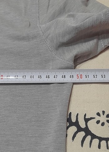 Gri Kısa Kollu Düğmeli Erkek Polo Tişört - Görsel 5