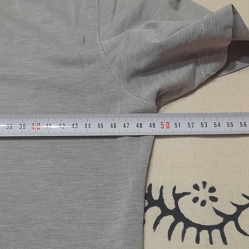 Gri Kısa Kollu Düğmeli Erkek Polo Tişört - Görsel 5