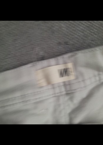 çok açık mavi erkek Pamuk Kumaş Pantolon - Görsel 4