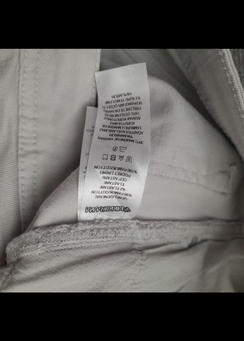 çok açık mavi erkek Pamuk Kumaş Pantolon - Görsel 7