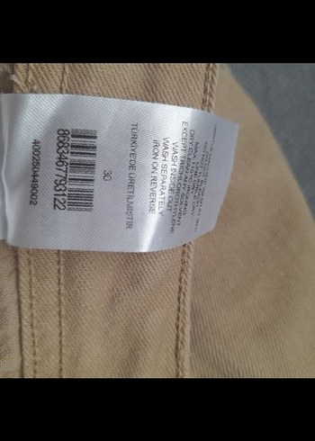 wakkoromaBej erkek Pamuk Kumaş Pantolon - Görsel 6