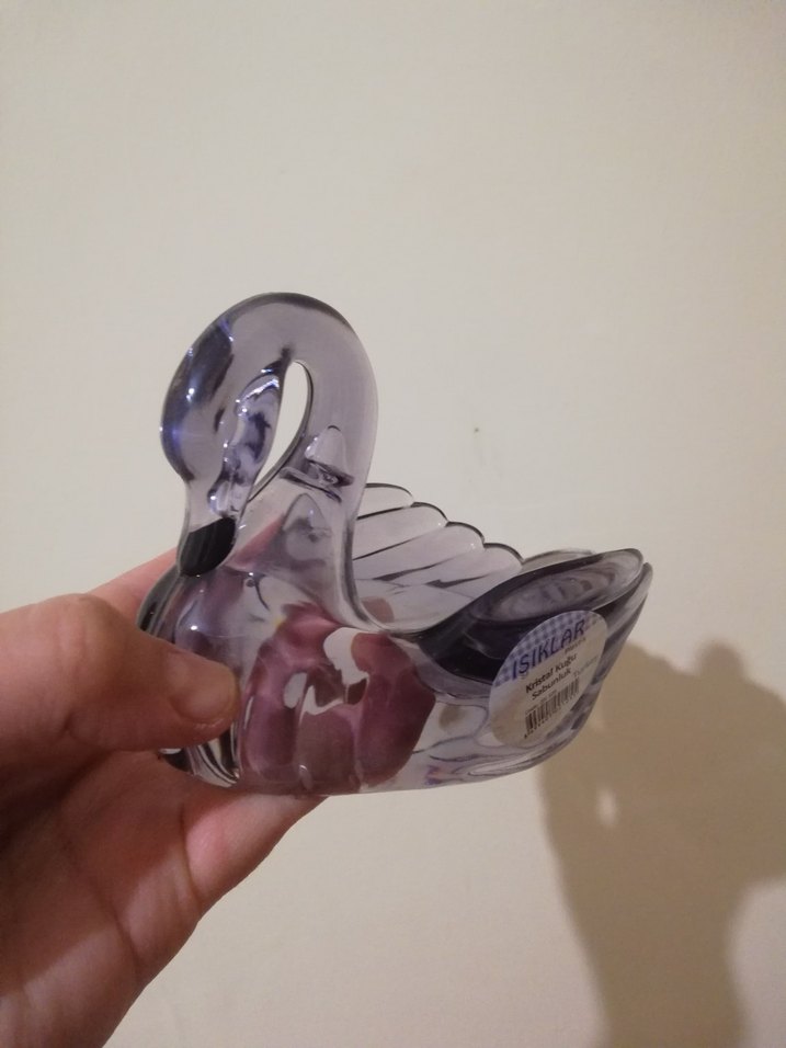 Mor Kuğu Sabunluk obje - Görsel 2