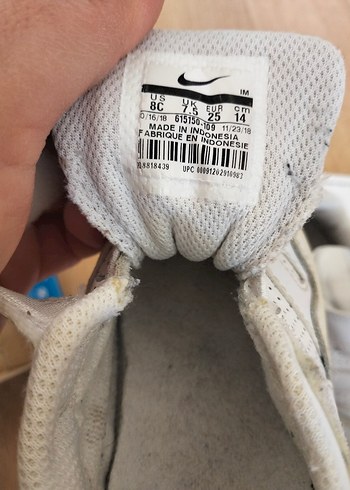 Nike Çocuk Beyaz Spor Ayakkabı - Görsel 4