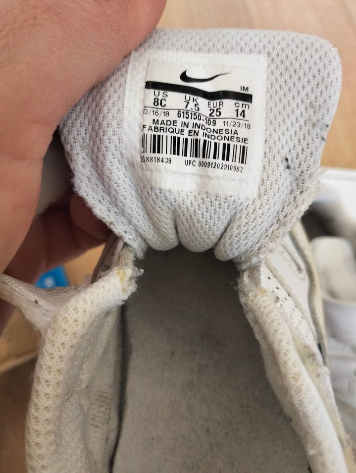 Nike Çocuk Beyaz Spor Ayakkabı - Görsel 4