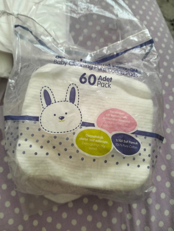 Beyaz Göğüs Pedi 20'li Paket & pamuk - Görsel 2