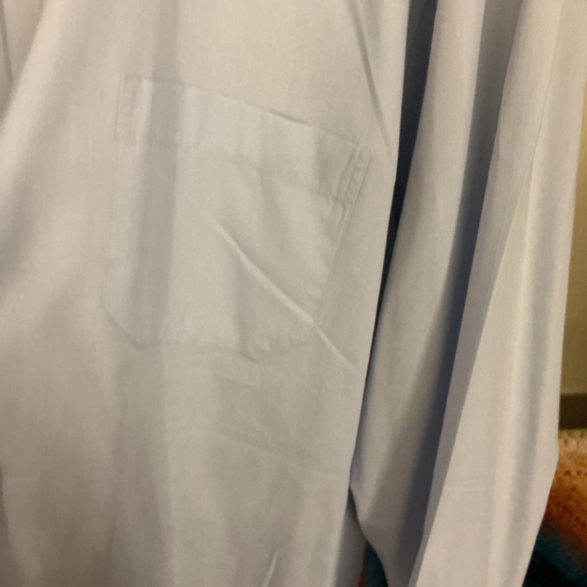 Erkek Açık Mavi Uzun Kollu Gömlek - Görsel 3