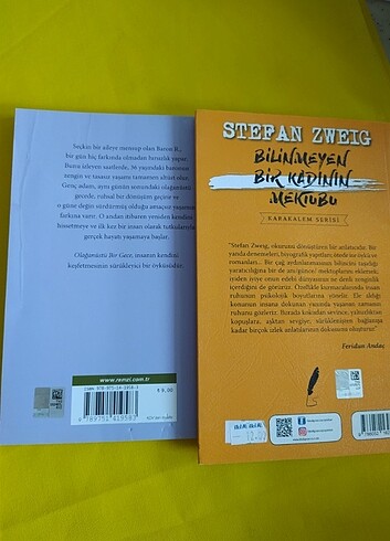 Beden Bilinmeyen bir kadının mektubu Stefan Zweig