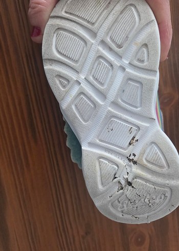 Skechers Renkli Bağcıksız Kız Çocuk Spor Ayakabı - Görsel 8