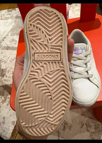 Lacoste Beyaz Minimalist Kadın Spor Ayakkabı - Görsel 4