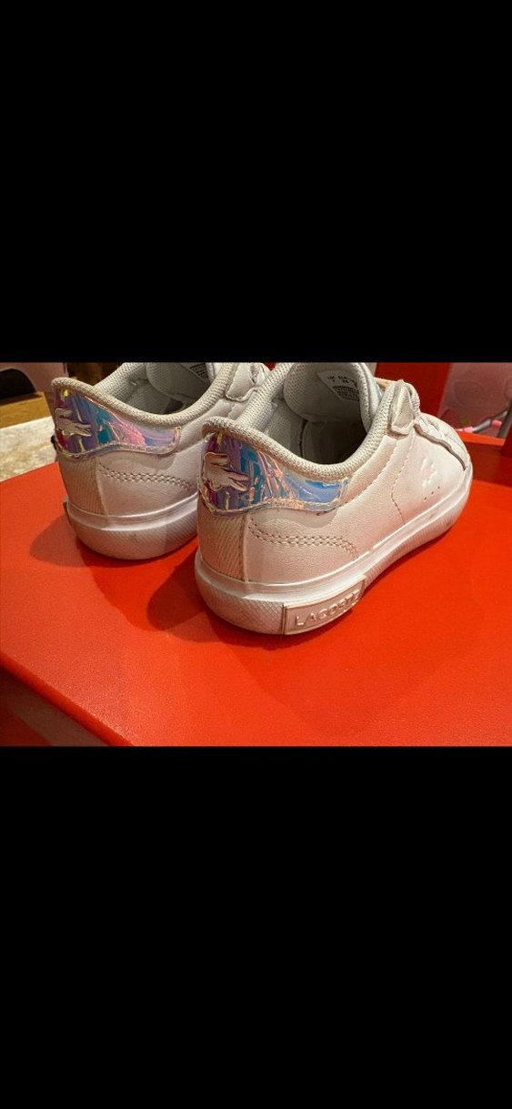 Lacoste Beyaz Minimalist Kadın Spor Ayakkabı - Görsel 3