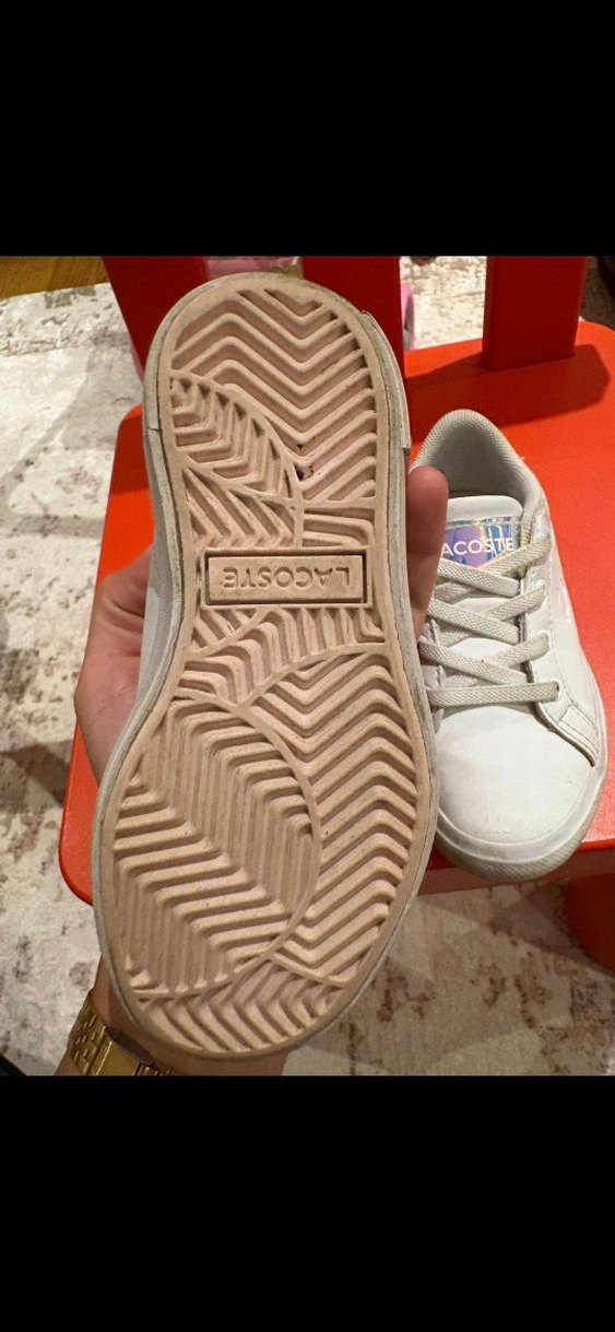 Lacoste Beyaz Minimalist Kadın Spor Ayakkabı - Görsel 4