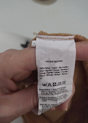 Renkli Tie-Dye Volanlı Mini Bikini Üstü - Görsel 4