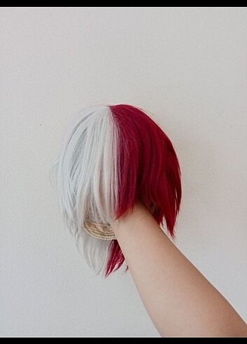 Diğer Todoroki Shoto cosplay peruk