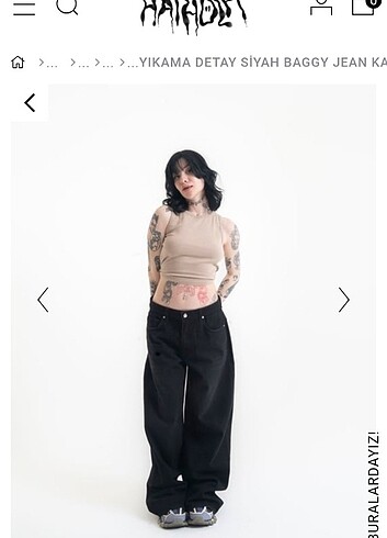 Diğer Haihola baggy jean
