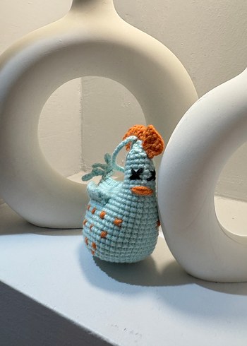 Bohem Tarzı El Örgüsü Küçük Hayvan Süsleri - Görsel 4