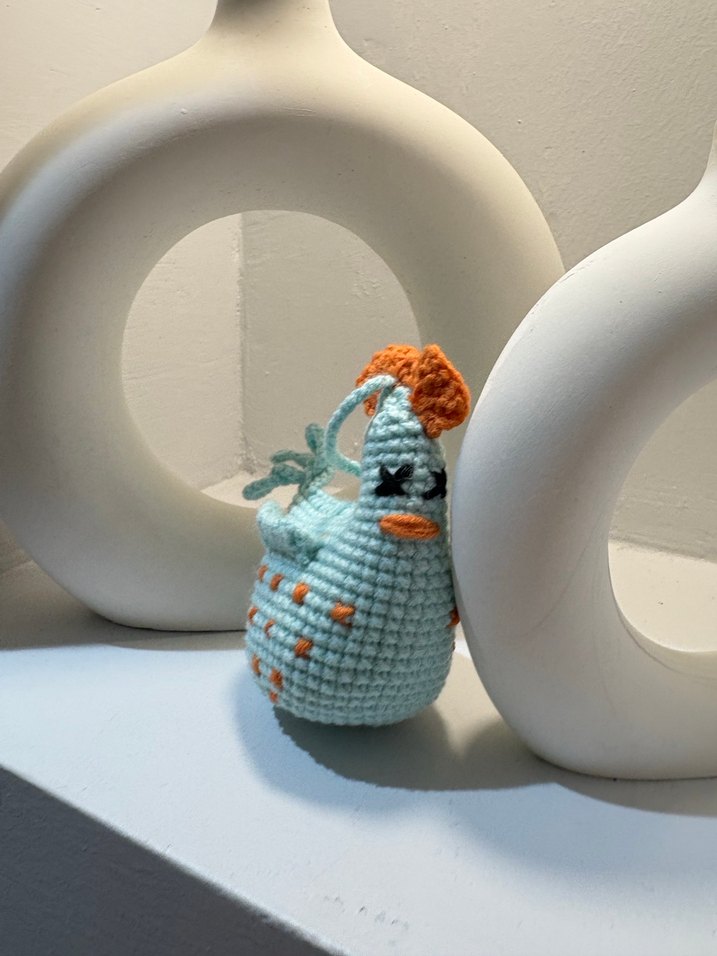 Bohem Tarzı El Örgüsü Küçük Hayvan Süsleri - Görsel 4
