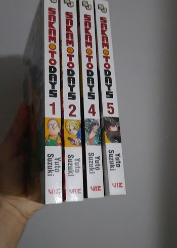 Sakamoto Days Çizgi Roman Seti 1-2-4-5