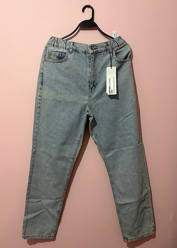 Koton Acik Mavi Rahat Kesim Denim Jean