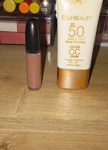 Mac ruj selin beauty cc krem seti
