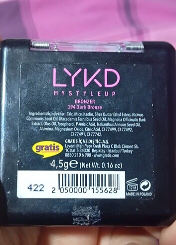 Beden Lykd bronzer flormar likit ruj physicians formula likit ruj seti