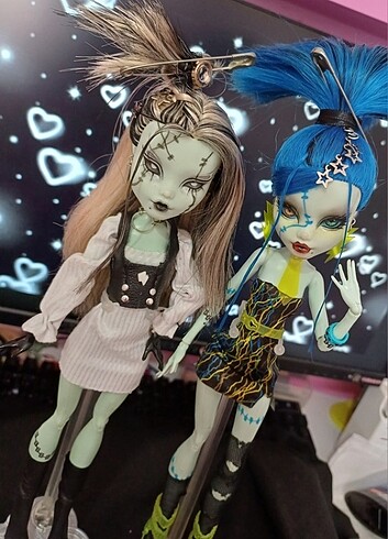 Monster High Monster high repaint frankie y2k