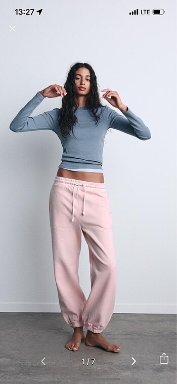 Pembe zara eşofman