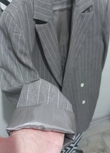 l Beden kahverengi Renk trendyolmilla blazer ceket