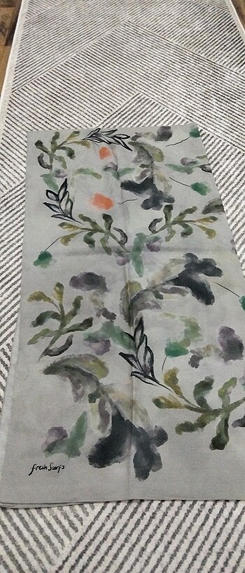 Beden gri Renk Freschscarfs all day comfort serisi eşarp