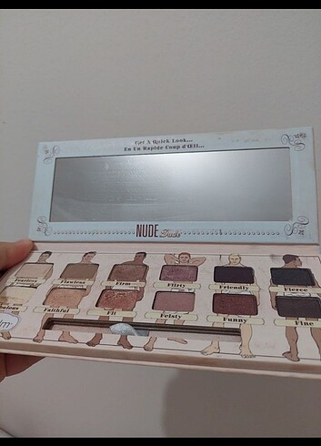 The Balm The balm nude dude far paleti