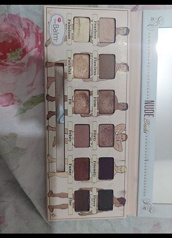  Beden The balm nude dude far paleti