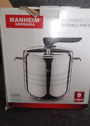 Diğer Parlak Gri Düdüklü Tencere