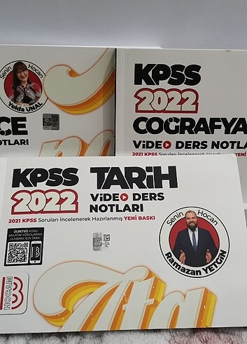 Benim hocam kpss 2022 seti (3 kitap )